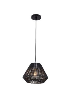 Best Power Classic Pendant Handmade Lamp 7189-1 – E27 Lamp Base (Bulb Not Included) – Adjustable Hanging Light 90cm – Elegant Vintage Ceiling Pendant for Living Room, Dining Room, Bedroom, and Café  - Image 4