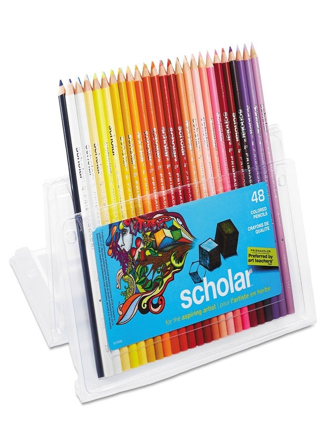 Prismacolor Scholar Colored Pencils, Adult Coloring, 48 Pack - Image 1
