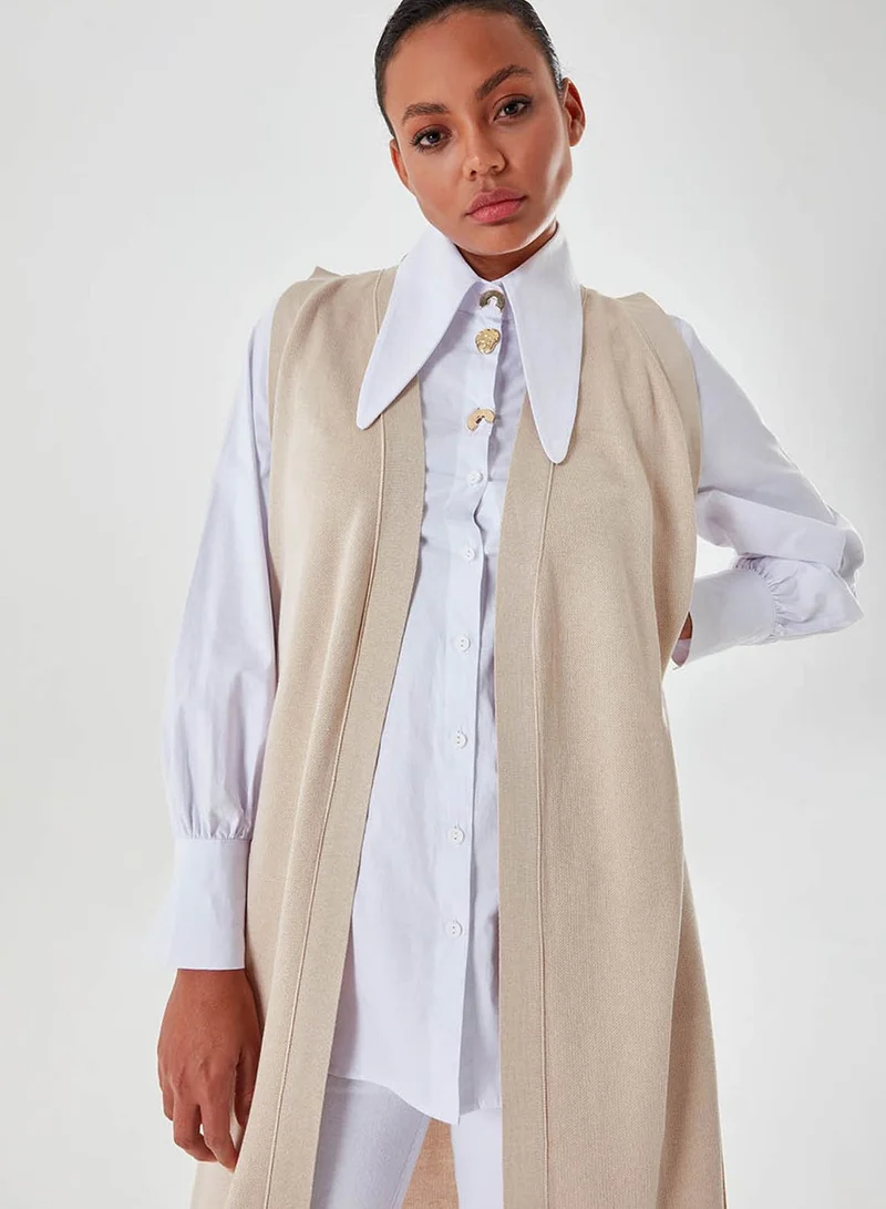 MIZALLE Side Split Longline Tunic