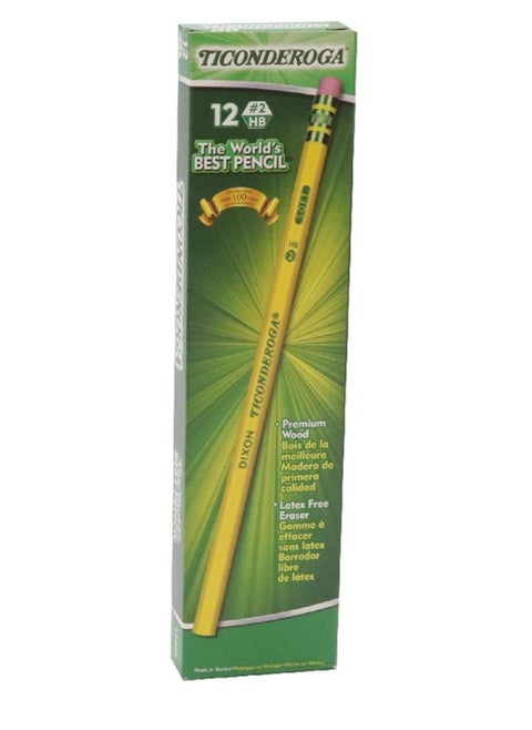 Yellow Barrel with Eraser Lead Pencil