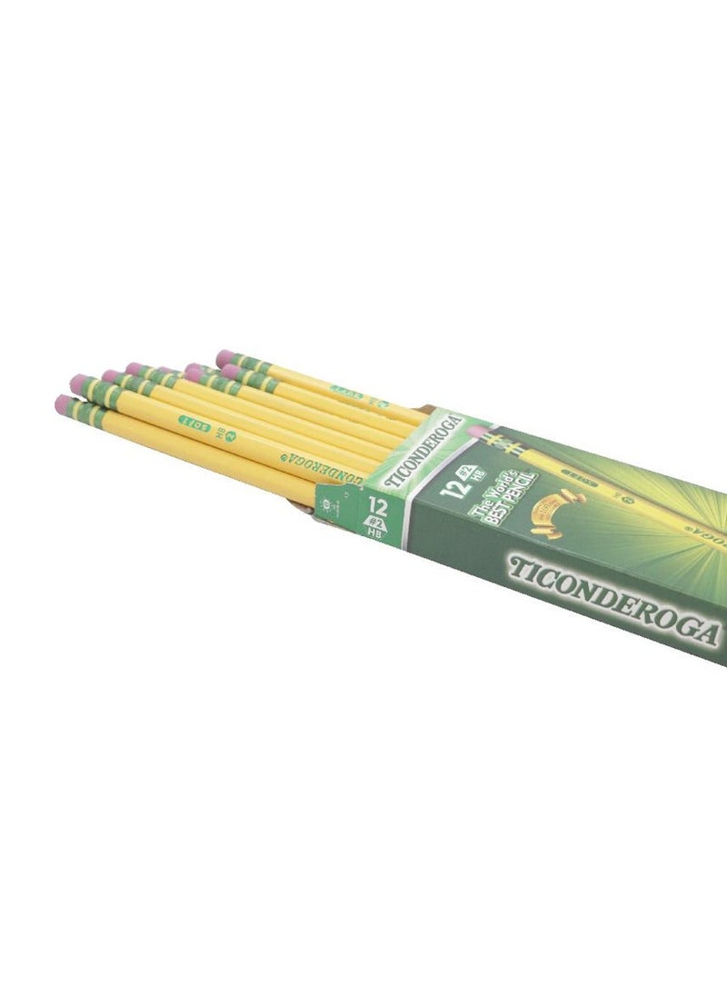 Yellow Barrel with Eraser Lead Pencil
