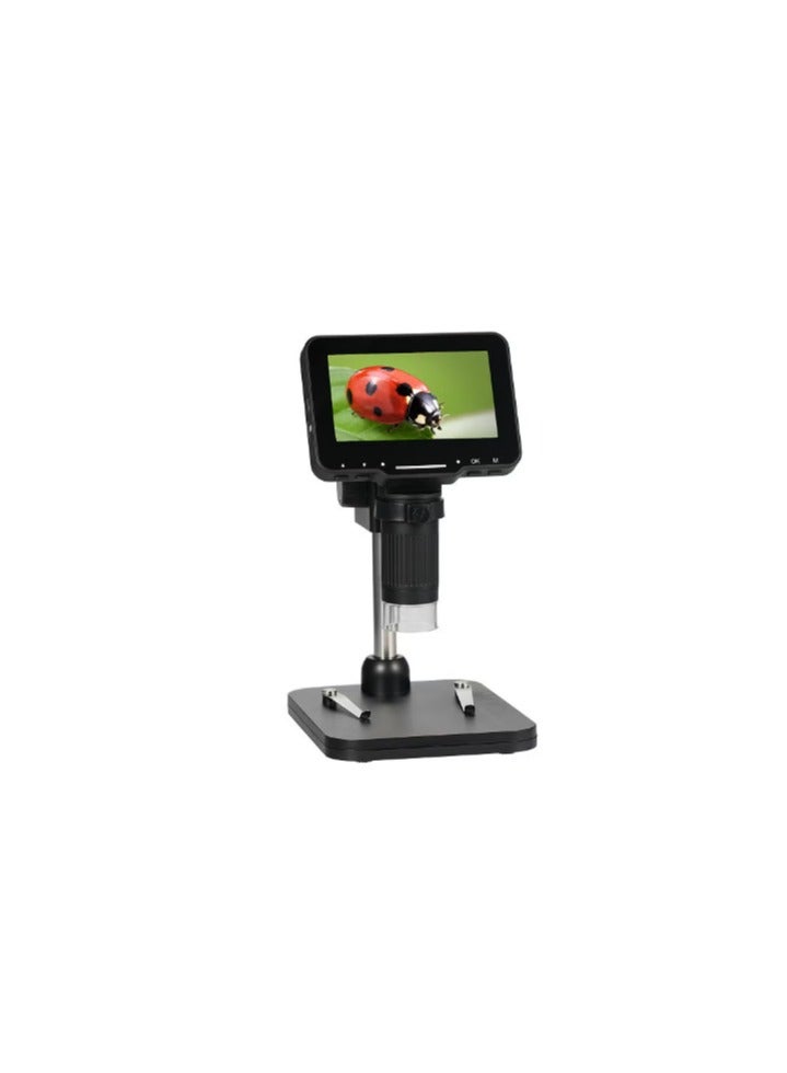 LP043H 4.3 Inches IPS HD Screen Digital Microscope Industrial Microscope TV HD Output Compatible with PC Wins and MAC OS System - Image 2