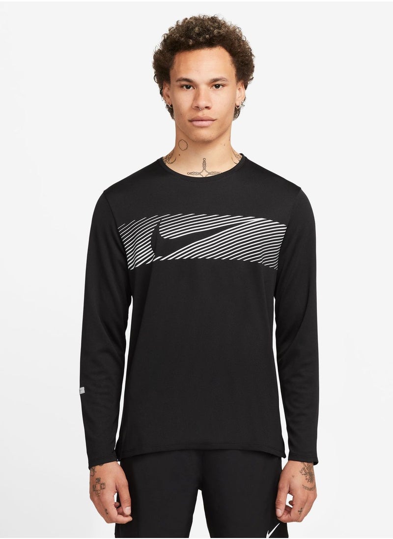 Nike - Dri-Fit Uv Miler Flash T-Shirt - Image 1