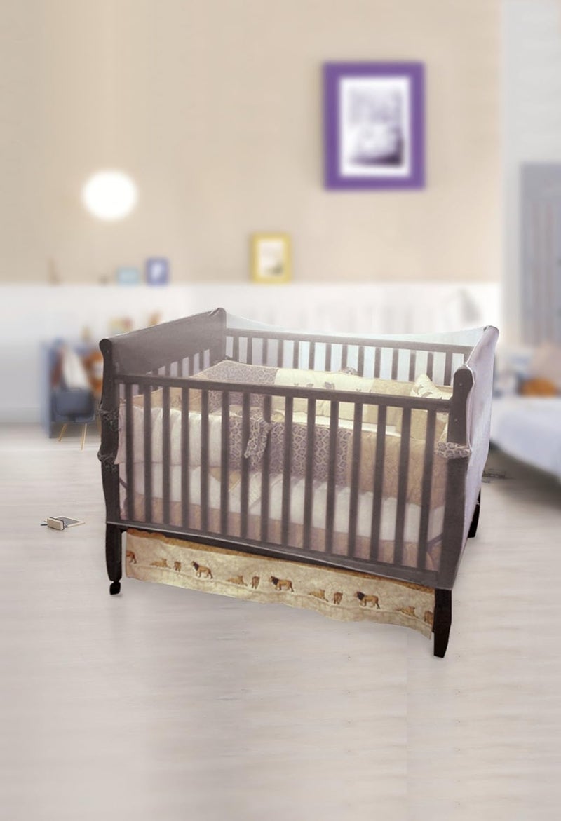 Jeep Baby Crib Netting, Universal Size, White, Baby Bed Mosquito Net Tent, Kid - Image 5