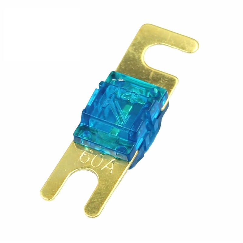 100PCS ANL Gold Plated Stud Car Fuses Mini Stereo Audio AFS Fuse 30A - Image 3