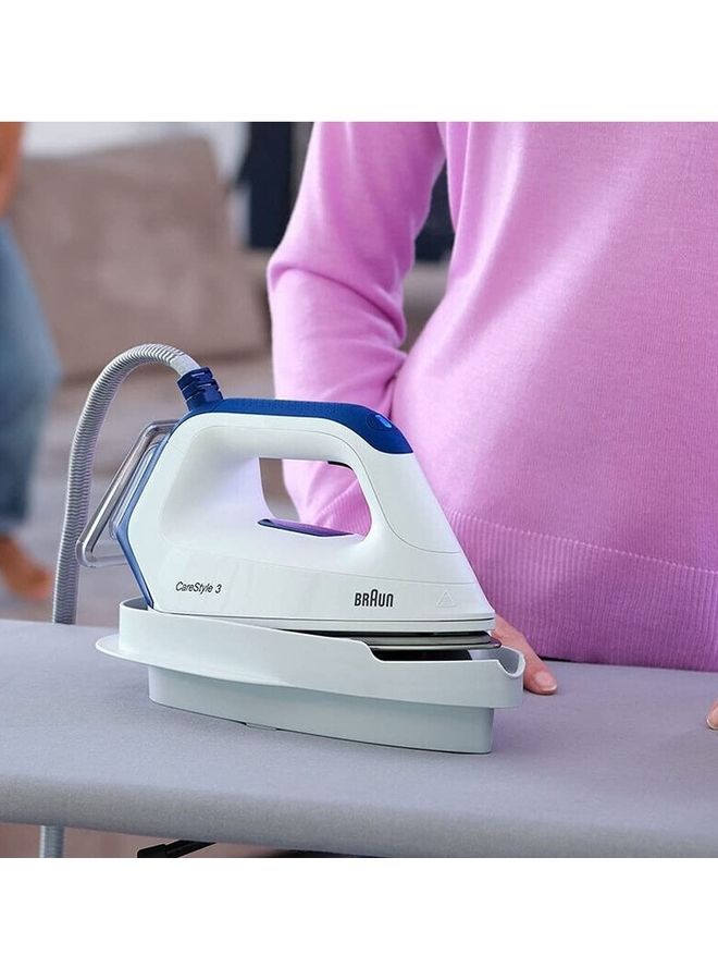 BRAUN CareStyle 3 Pro Steam Generator Iron 2 L 2400 W IS 3157 White and Blue - Image 5