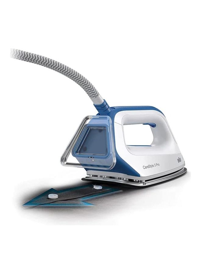 BRAUN CareStyle 3 Pro Steam Generator Iron 2 L 2400 W IS 3157 White and Blue - Image 4
