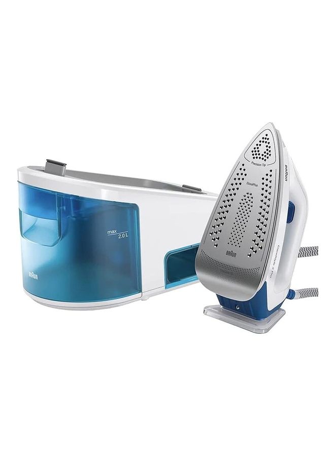 BRAUN CareStyle 3 Pro Steam Generator Iron 2 L 2400 W IS 3157 White and Blue - Image 2