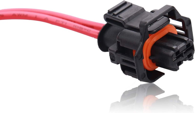 HOPUT 2pcs Fuel Pump Connector, PT2183 Multi-Purpose Pigtail Connector Harness 88988963 Compatible with LLY LBZ LLM 6.6L Chevy GMC - Image 5