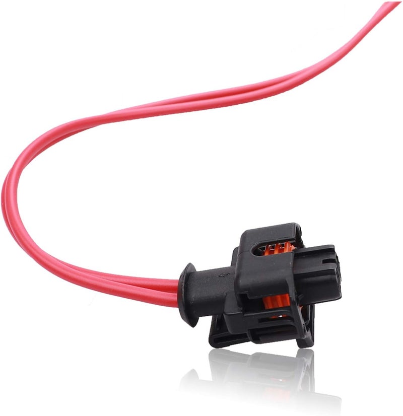 HOPUT 2pcs Fuel Pump Connector, PT2183 Multi-Purpose Pigtail Connector Harness 88988963 Compatible with LLY LBZ LLM 6.6L Chevy GMC - Image 2