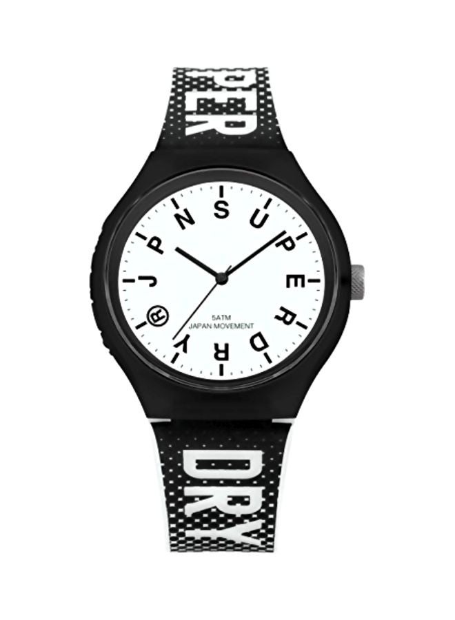 Superdry Men Silicone Analog Watch SYG224B - Image 1
