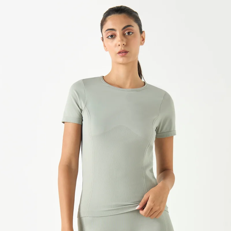 ADOT by Splash Crew Neck T-shirt with Short Sleeves