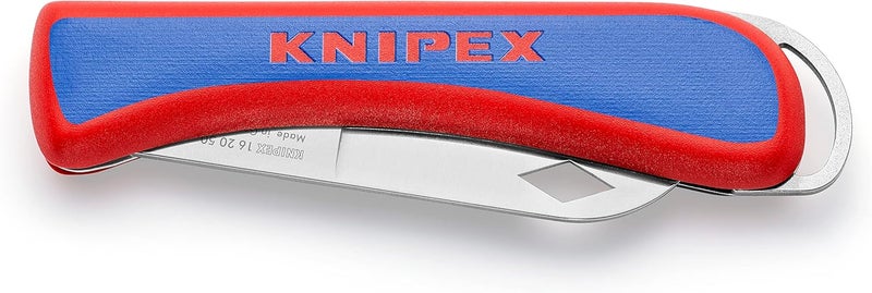 KNIPEX سكاكين كنيبيكس 16 20 50 SB الكهربائي القابل للطي - Image 1