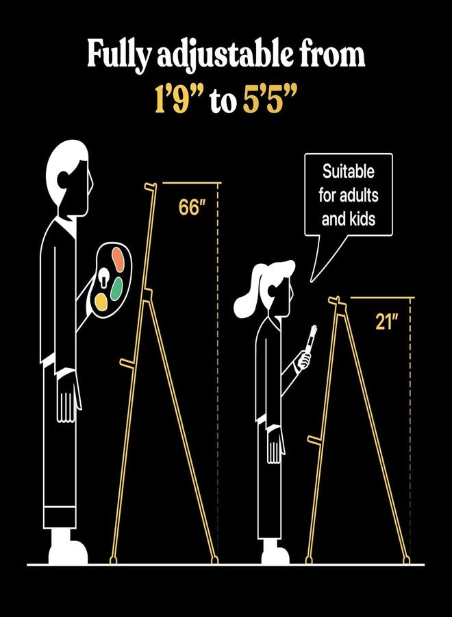 ADOERE حامل الرسم المعدني المحمول من أدوير: الرفيق الأمثل للرسم، يتكيف بسهولة مع أي مساحة عمل، خفيف الوزن ومتين، ارتفاع قابل للتعديل لرسم مريح - Image 2