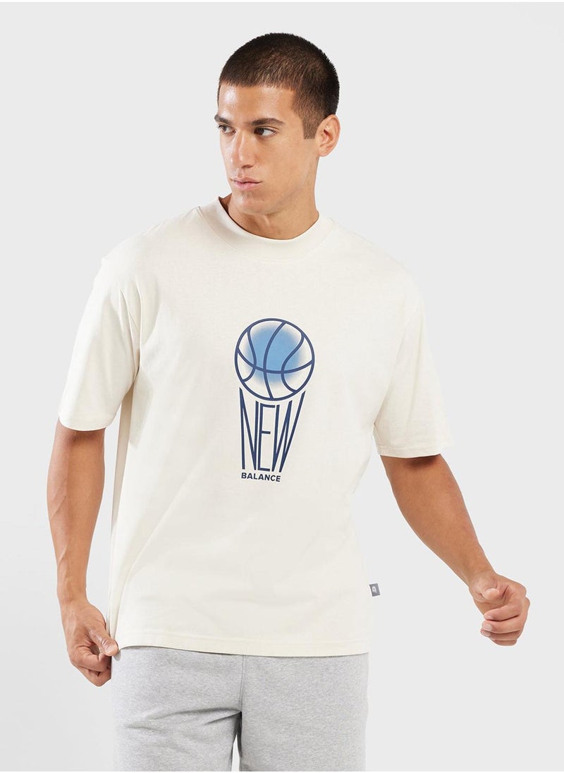 New Balance Hoops Graphic T-Shirt  - Image 1
