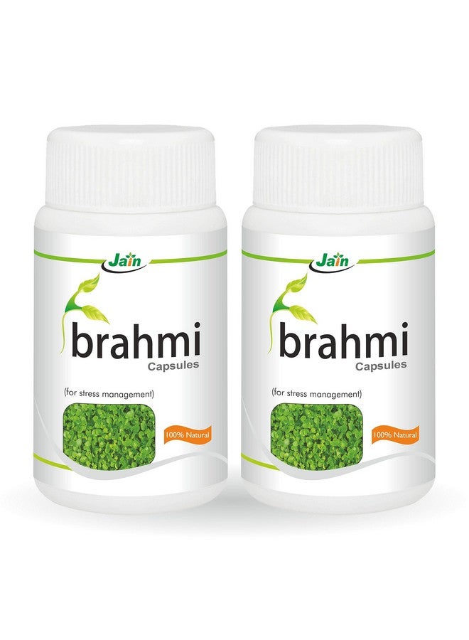Jain Brahmi Capsules - 60 Count (Pack of 2) - Image 1