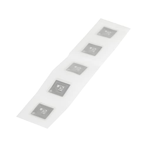 RapidRadio RRHFT10 13.56 MHz ISO15693 ISO18000-3 ICODE SLIX HF RFID Wet Inlay Label Tag - 18 X 18 mm, Pack of 10 - Image 3