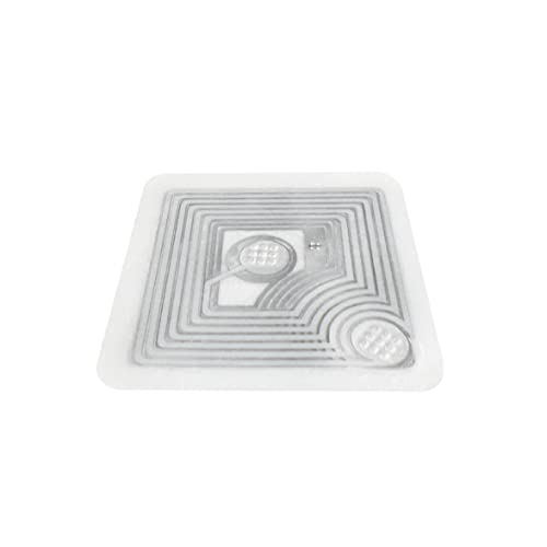 RapidRadio RRHFT10 13.56 MHz ISO15693 ISO18000-3 ICODE SLIX HF RFID Wet Inlay Label Tag - 18 X 18 mm, Pack of 10 - Image 2