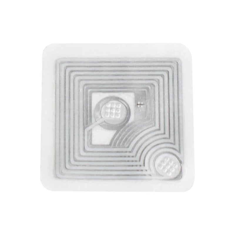 RapidRadio RRHFT10 13.56 MHz ISO15693 ISO18000-3 ICODE SLIX HF RFID Wet Inlay Label Tag - 18 X 18 mm, Pack of 10 - Image 5