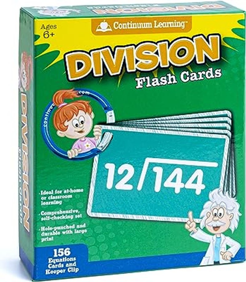 CONTINUUM GAMES Division Flash Cards Cg0341