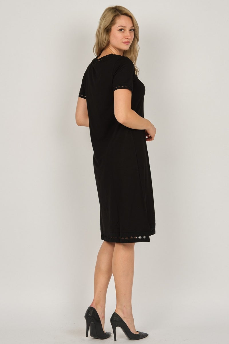 Sistas Women Midi Length Dress 6695541 Black  - Image 4