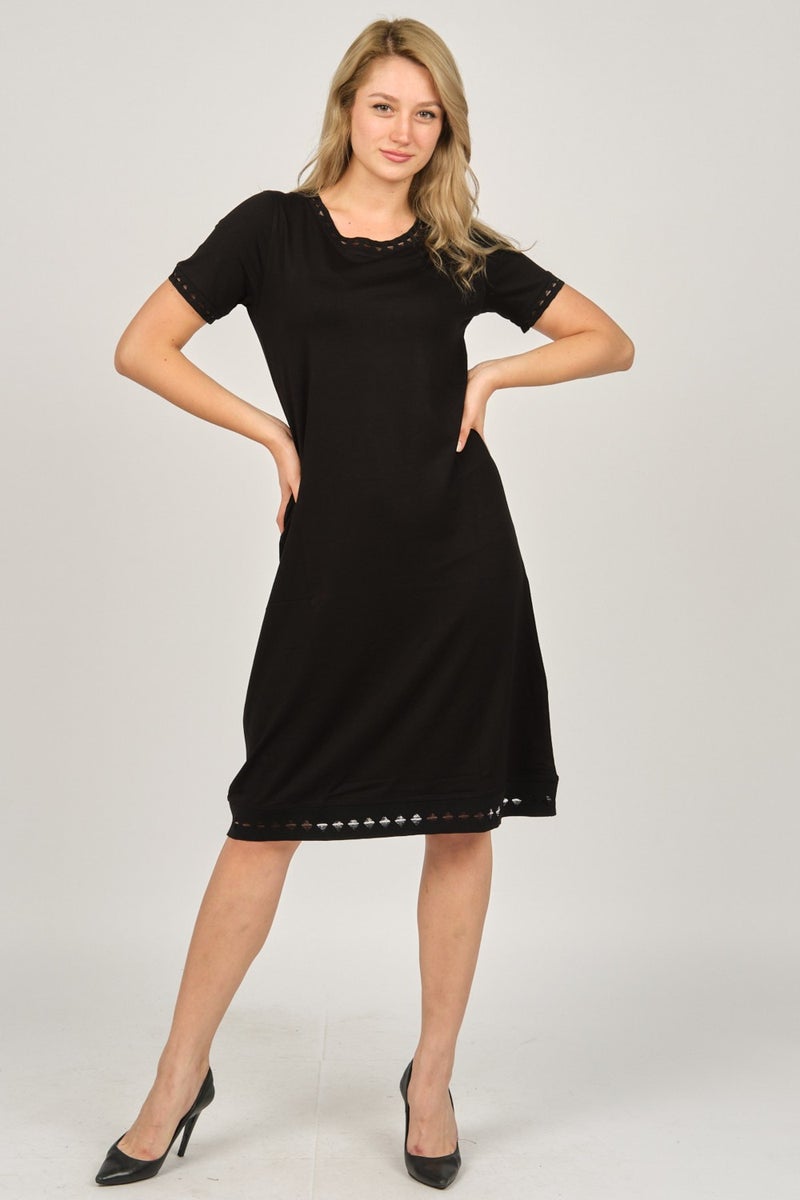 Sistas Women Midi Length Dress 6695541 Black  - Image 2