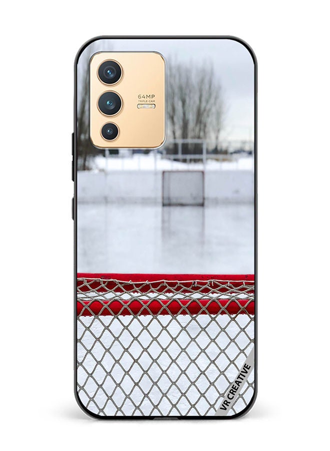 VR CREATIVE Protective Case Cover For Vivo V23 5G Goal Design Multicolour - Image 1