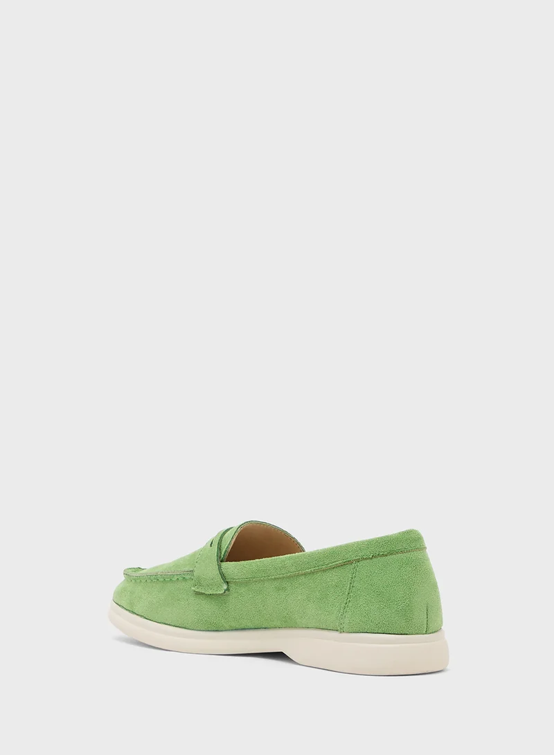 THE BROWN Ladies Penny Loafer