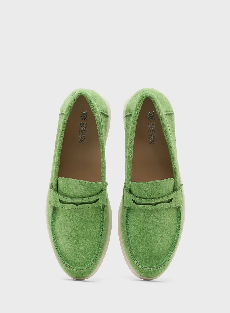 THE BROWN  Ladies Penny Loafer for Women | Best Price UAE