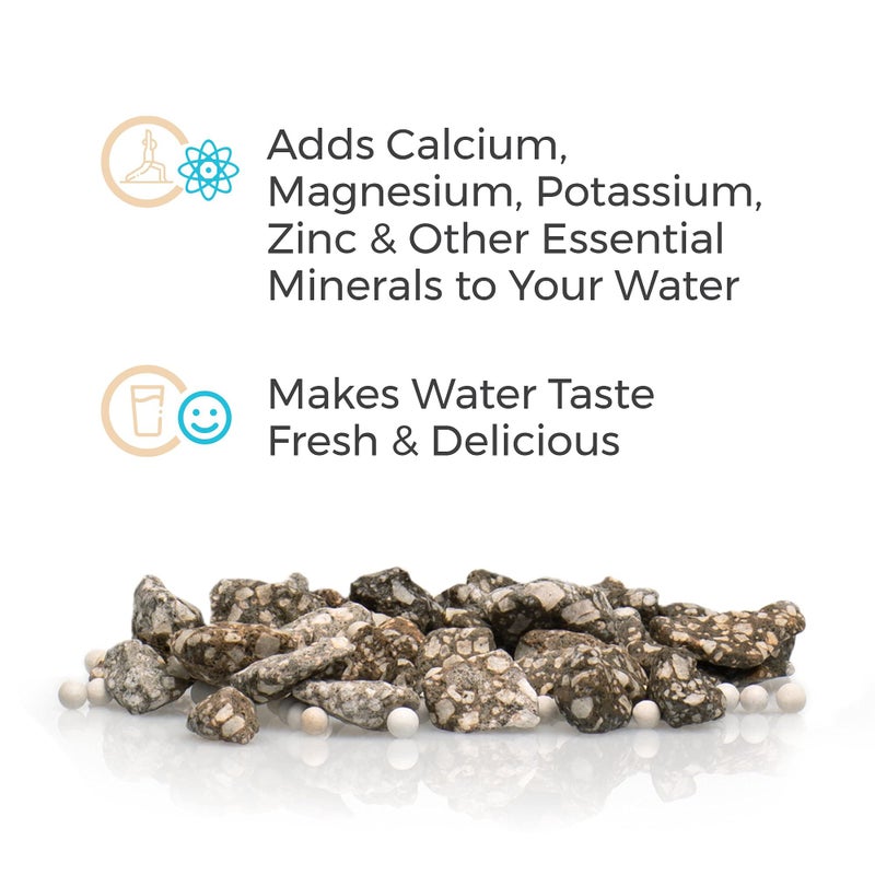 Santevia Mineral Stones Replacement by Santevia | Designed for Santevia's Gravity Water System | Adds Healthy Minerals and Makes Water Alkaline | Makes Water Taste Delicious  - Image 2