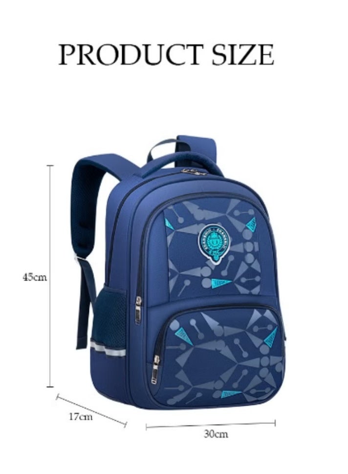 DUNISO New Spine - Protecting Schoolbag | Waterproof & Stain - Resistant, Comfortable Shoulder Straps - Image 2