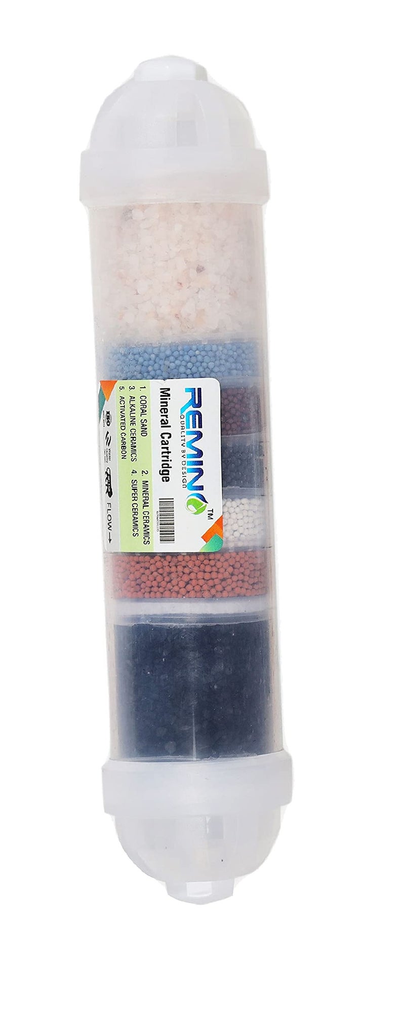 Remino Mineral Cartridge Filter for All Type of RO Water Purifier (08 inch) - Image 2