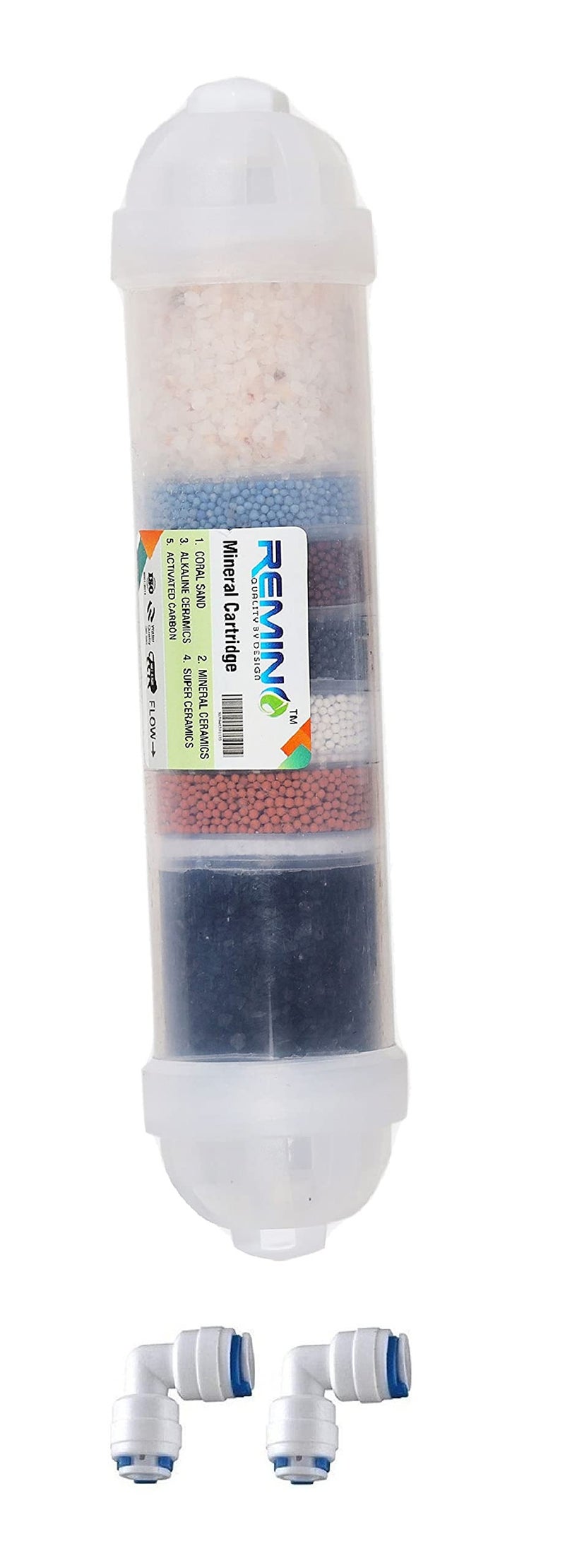 Remino Mineral Cartridge Filter for All Type of RO Water Purifier (08 inch) - Image 1
