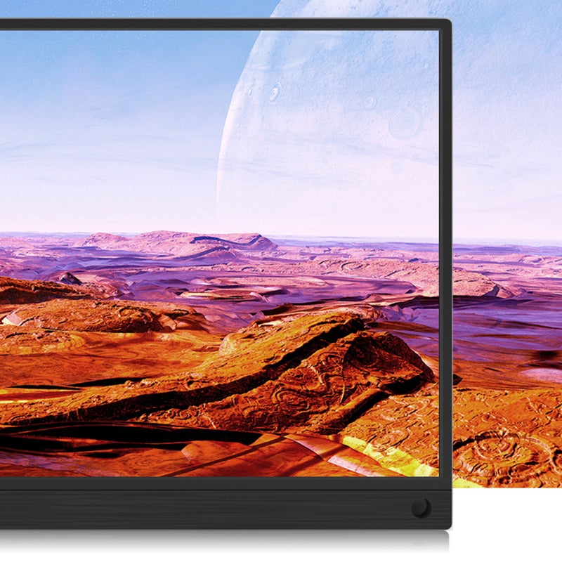 15.6-Inch Portable Monitor: 1080P IPS Black Display, High Definition Vibrant Colors, Smooth Gameplay - Strong Compatibility External Extended Monitor for Gaming Consoles, Laptops, Creative Projects - Image 4