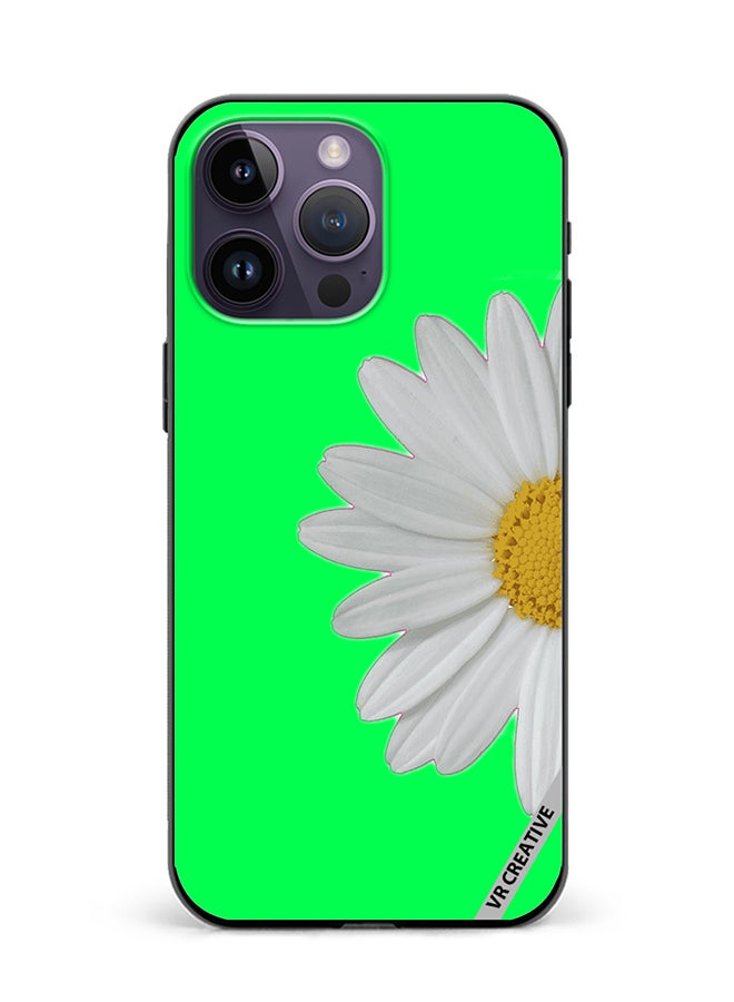 VR CREATIVE Protective Case Cover For Apple iPhone 16 Pro Daisy Design Multicolour - Image 1