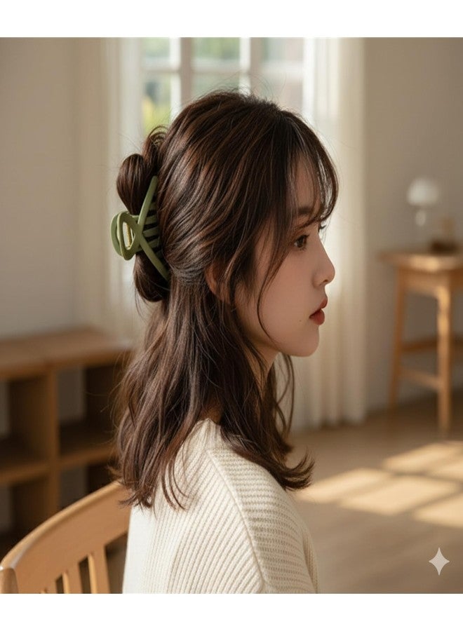 Freebies 3pcs Double Shade Knot Hair Clip | Trendy Korean Hair Clutcher | Hair Accessories for Girls Women | Party Wears Hair Claw - Image 5