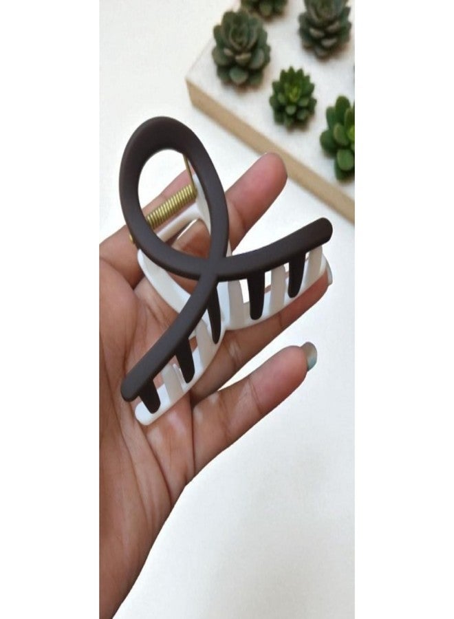 Freebies 3pcs Double Shade Knot Hair Clip | Trendy Korean Hair Clutcher | Hair Accessories for Girls Women | Party Wears Hair Claw - Image 4