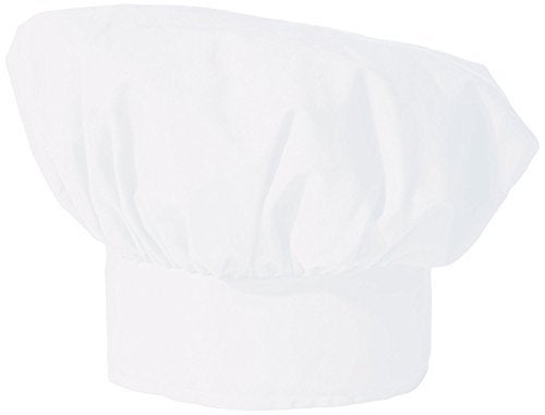 Uncommon Threads Unisex Poplin Chef Hat, White, One Size - Image 4