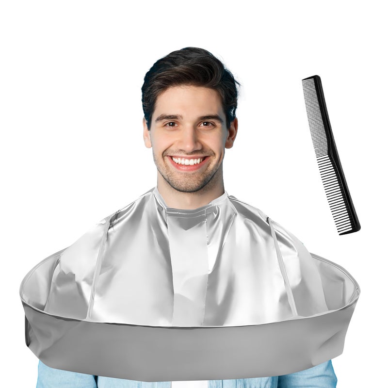 Wsevinn Hair Cutting Cape Professional Salon Barber Cape Foldable Haircut Cloak Hairdressing Umbrella Apron Kit for Adult Men and Women - Image 1