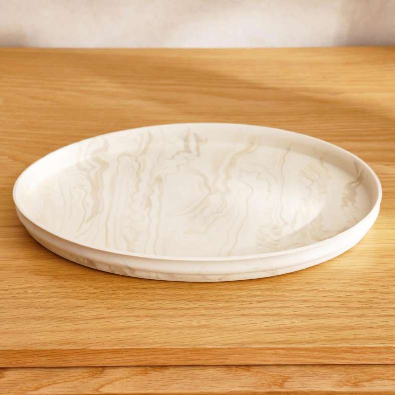 Pan Home Maris Bath Tray 30x20x2.5 cm - Beige - 211HEL9900433 - Image 3