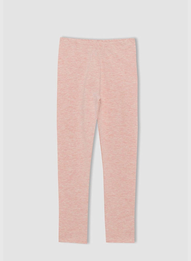 DeFacto 2 Pack Girl Legging Fit Knitted Leggings - Image 3