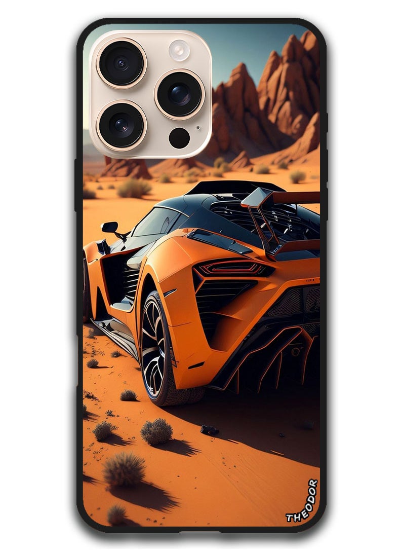 Theodor Protective Case Anti Scratch Shock Proof Bumper Cover For iPhone 16 Pro Max (6.9)-inch Car (15)  - Image 1