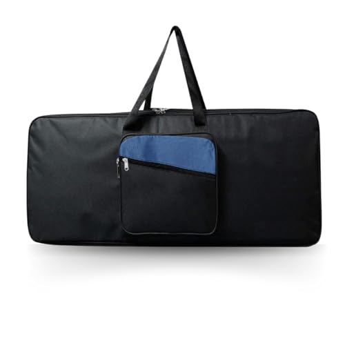 TECHBLAZE 40inch Piano Keyboard Bag Compatible with Yamaha PSR-I400, PSR-I500, PSR9000, PSR 8000 & Casio CT-X870IN, CT-X8000IN, CT-X9000IN 61 Keys Keyboards Front Side Pocket Padded Keyboard Piano Bag - Image 1
