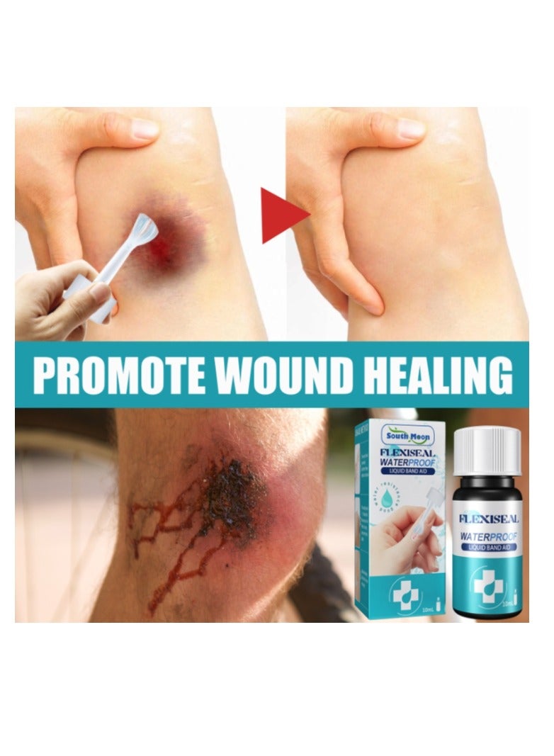 SOUTH MOON quick acting wound spray, suitable for abrasions skin cracks wounds 10ml - Image 3