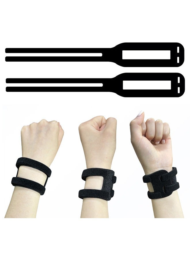 سناد الرسغ، حزام الرسغ، واقي الرسغ، لفافات الرسغ القابلة للضبط لدموع TFCC، مقاس واحد يناسب أكثر. للرسغين الأيسر والأيمن، دعم السلالة التي تحمل الوزن، التمارين - Image 1