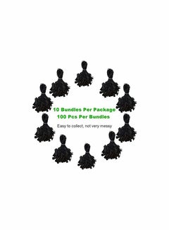 KASTWAVE 1000Pcs Black Hang Tag String Snap Lock Pin Loop Fastener Hook Ties for Clothes Gift Bags Price Tags Shoes  - Image 4
