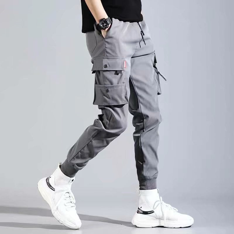Ins High Street Functional Overalls Trendy Brand Hip-Hop Casual Trousers For Men And Women - Image 1