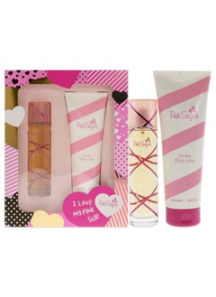 Aquolina Pink Sugar for Women 2 Pc Gift Set 3.4 Oz Eau De Toilette Spray, 8.45 Oz Creamy Body Lotion, Fresh scent  - Image 3