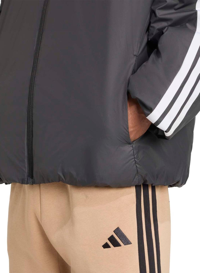 Adidas Essentials Climawarm 3-Stripes Insulated Hooded Jacket - Image 5