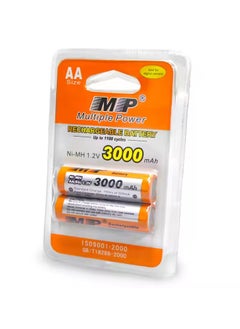 MP MP AA 1.2V 3000mAh Ni-MH Rechargeable Battery – High Capacity, Eco-Friendly – for Toys, Home Appliances, Solar Storage & More  - Image 1